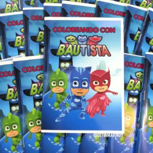 Libritos para colorear personalizados