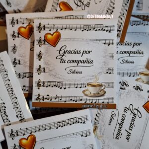 Saquitos de té personalizados