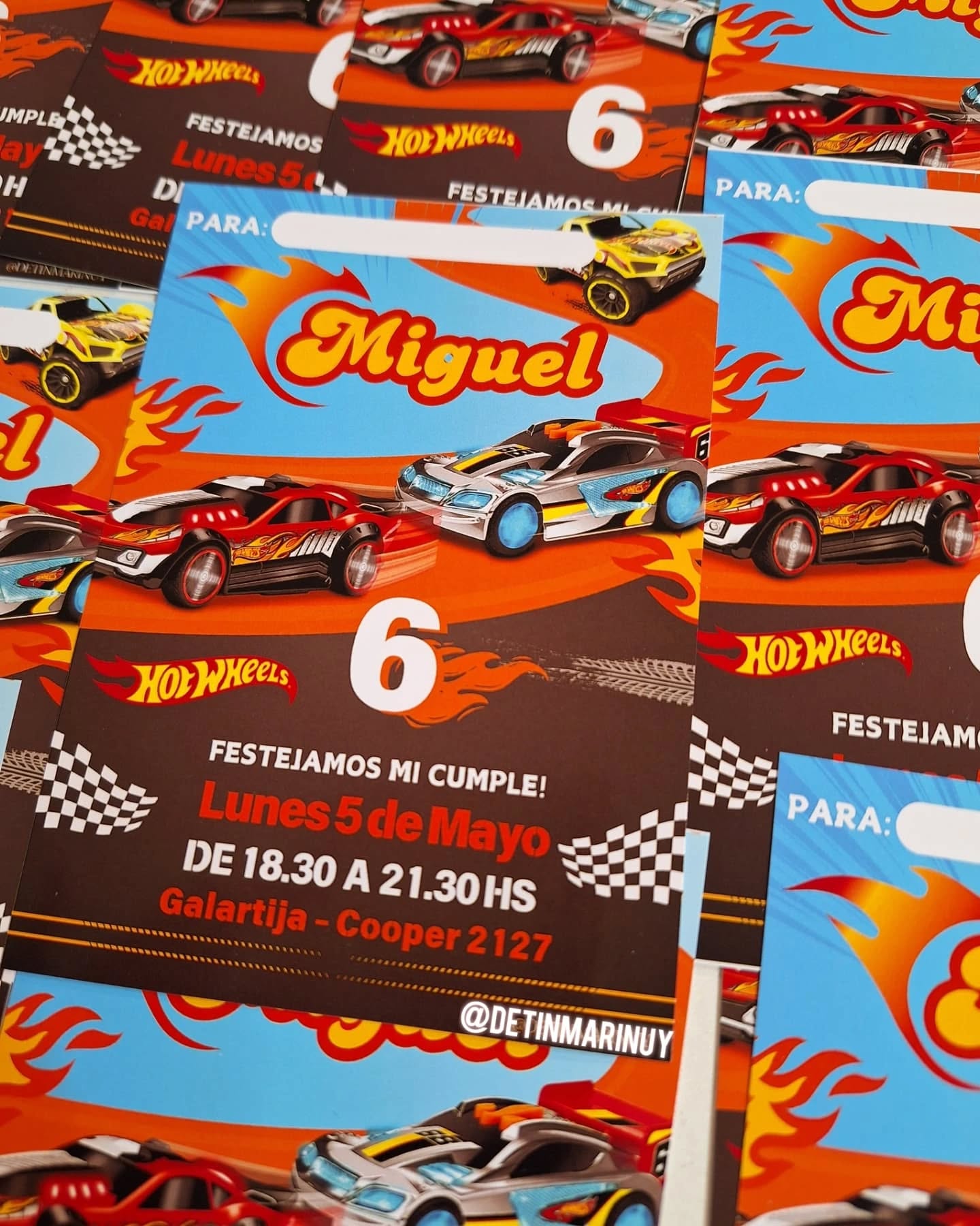 Tarjetas de cumpleaños. Invitaciones personalizadas. - Imagen 4