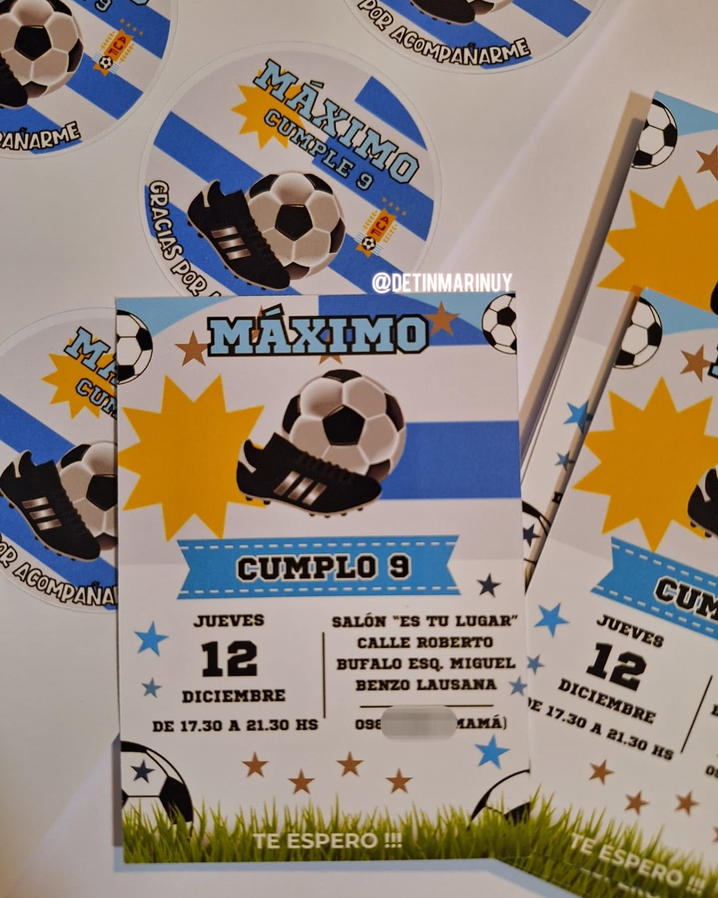 Tarjetas de cumpleaños. Invitaciones personalizadas. - Imagen 6