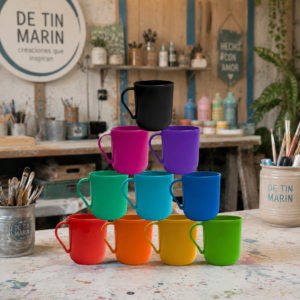 Tazas de Plástico Resistente - 350 ml