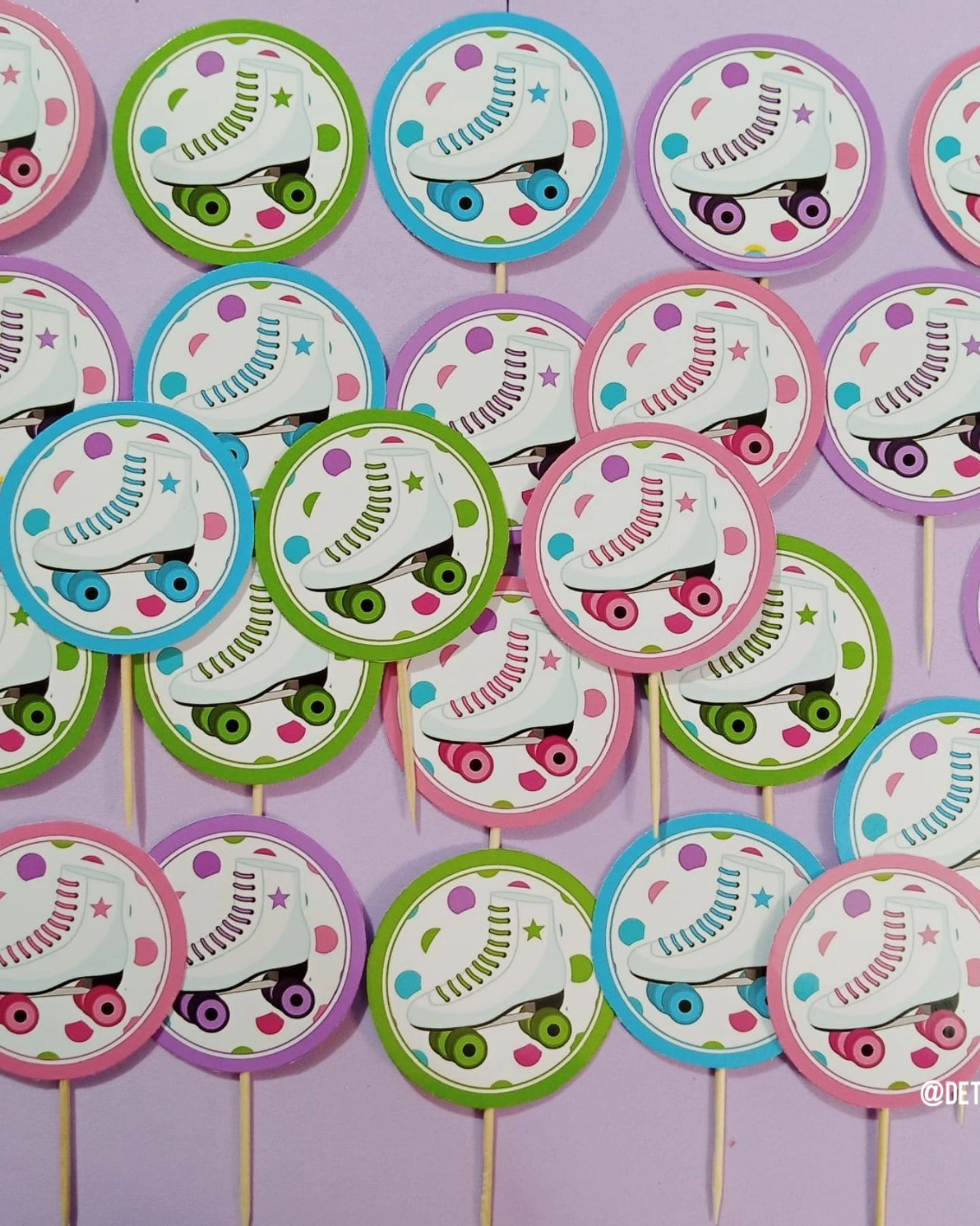 Toppers de Cupcakes x 10u - Imagen 7