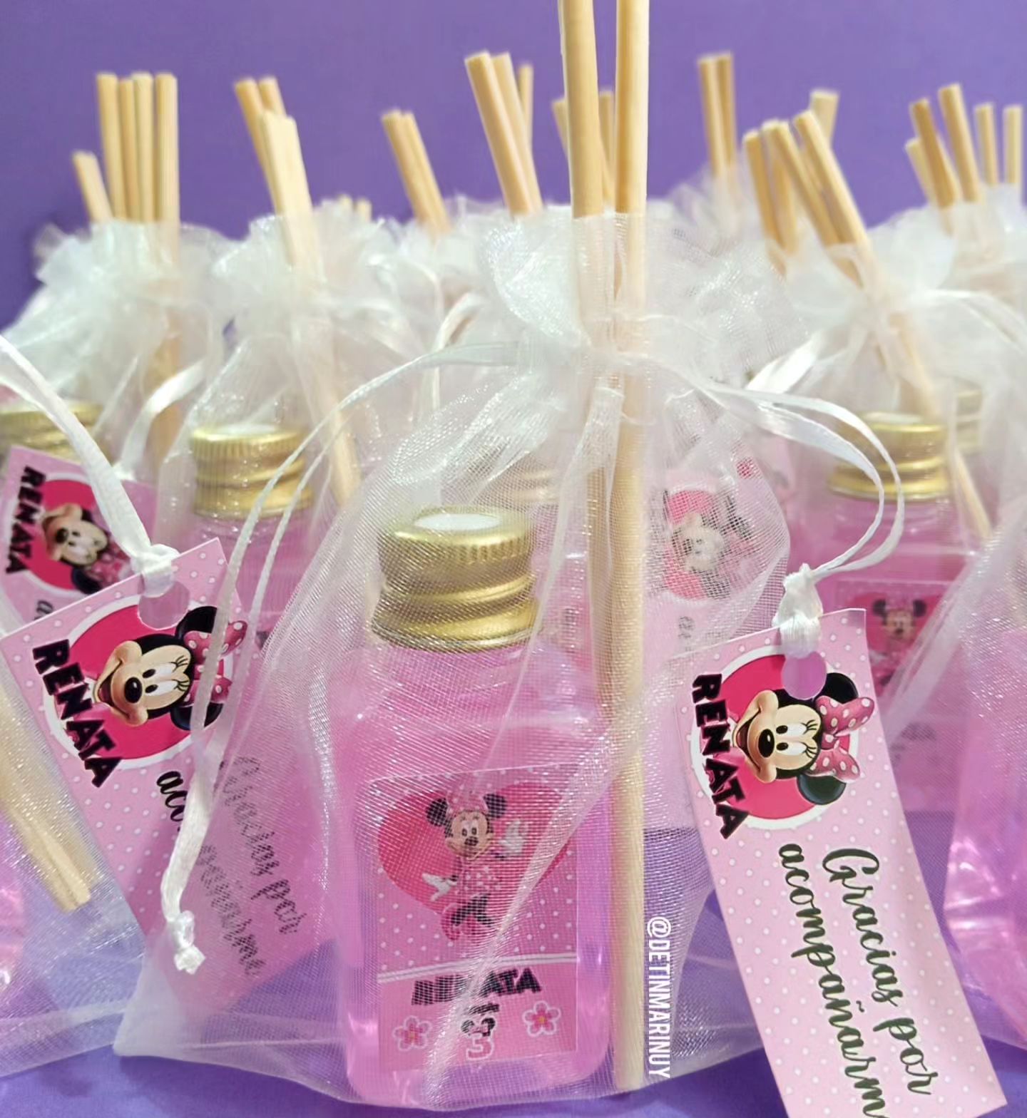 Difusor Aromatizador Personalizado Con Bolsita y Tarjeta - Imagen 4