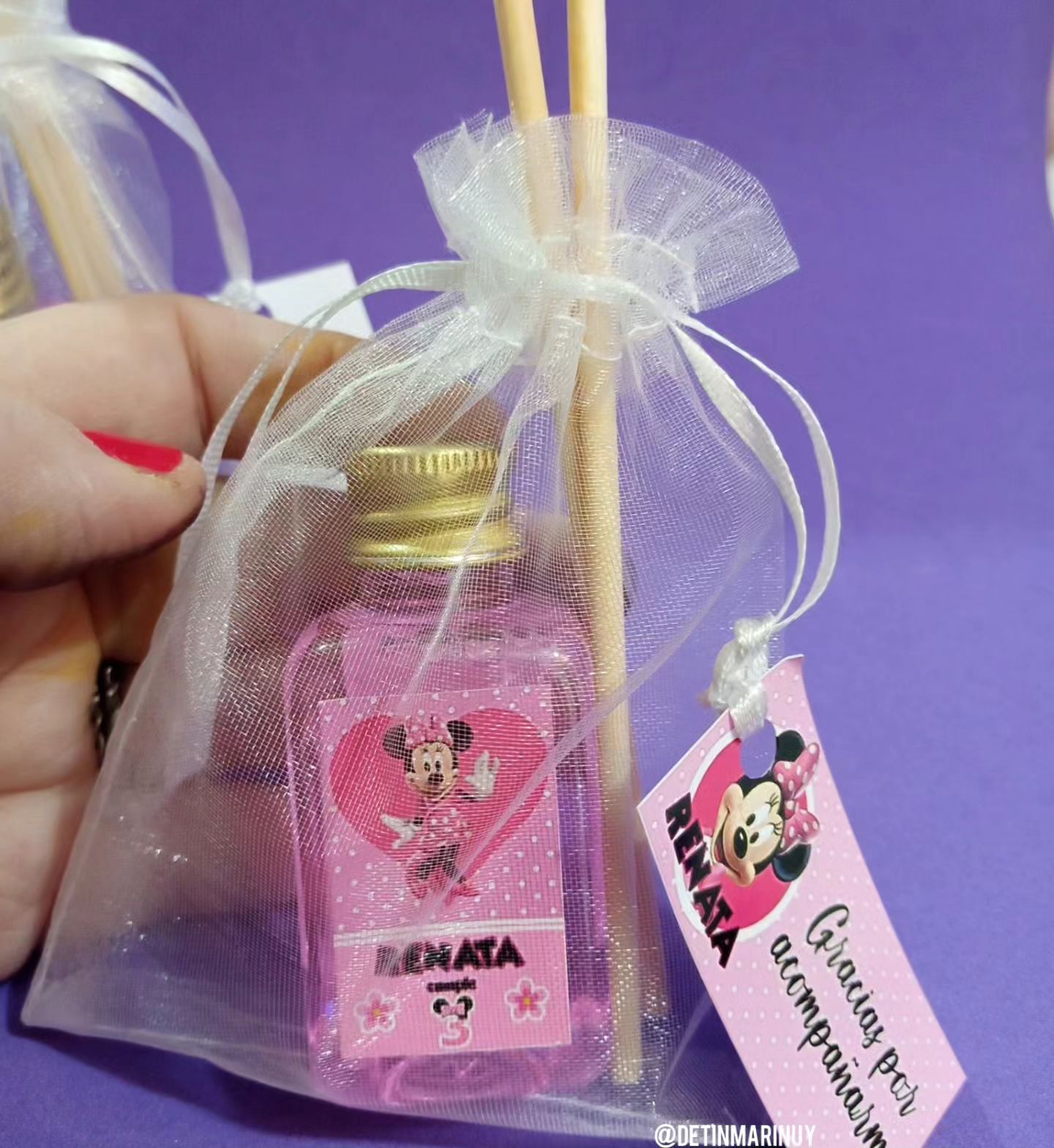 Difusor Aromatizador Personalizado Con Bolsita y Tarjeta - Imagen 6