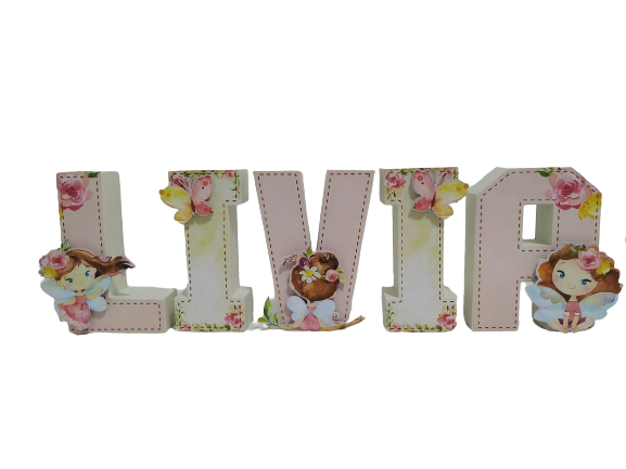 Letras 3D para decorar la mesa - Imagen 15