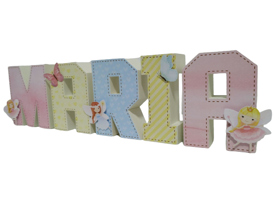 Letras 3D para decorar la mesa - Imagen 21