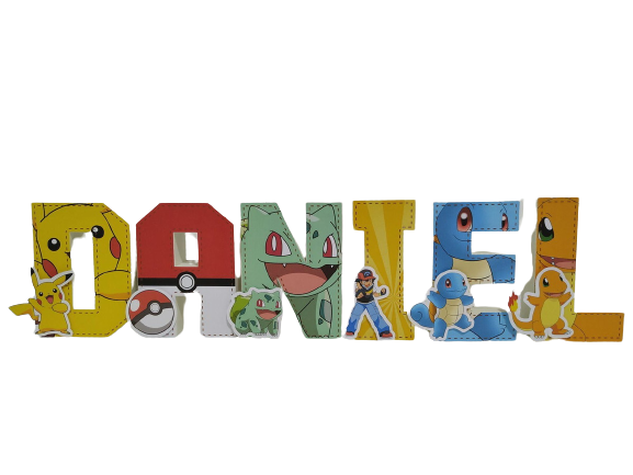 Letras 3D para decorar la mesa - Imagen 20
