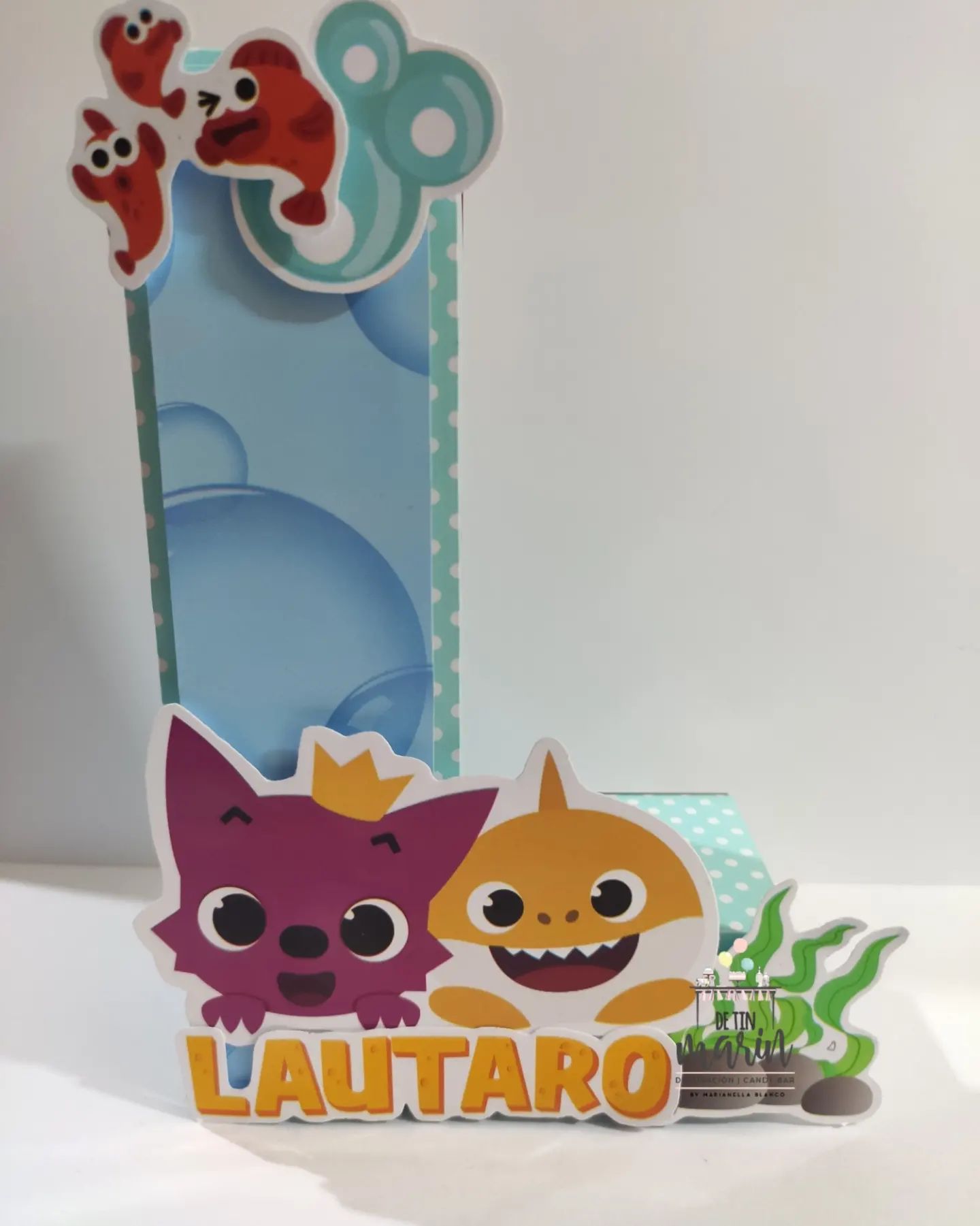 Letras 3D para decorar la mesa - Imagen 7