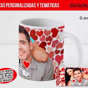 Taza personalizada Enamorados con foto (Cod.0084)