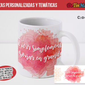 Tazas con Frases Motivadoras (Cod.0051)