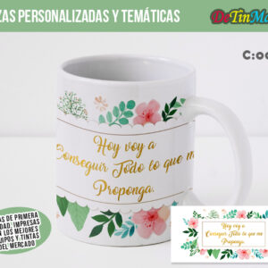 Tazas con Frases Motivadoras (Cod.0052)