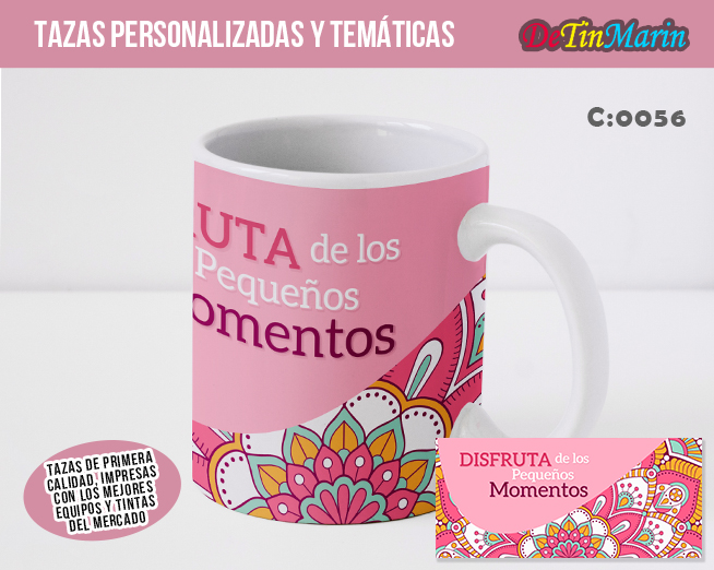 Tazas con Frases Motivadoras (Cod.0056)