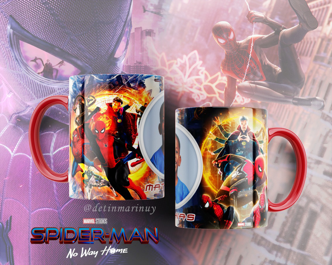 Tazas Spiderman personalizada (Cod.0012)