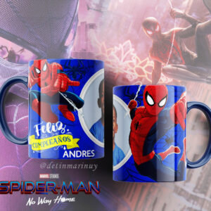 Tazas Spiderman personalizada (Cod.0007)
