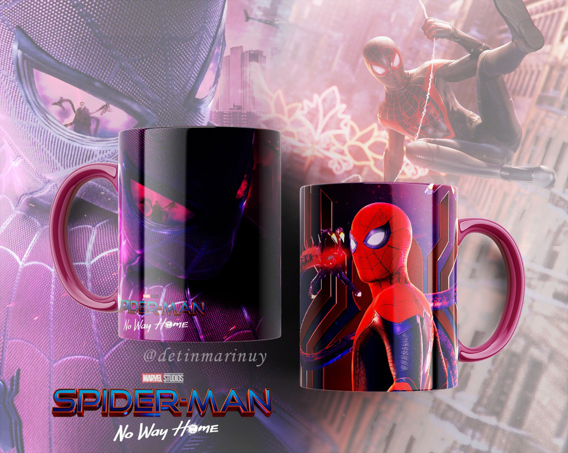 Tazas Spiderman personalizada (Cod.0009)