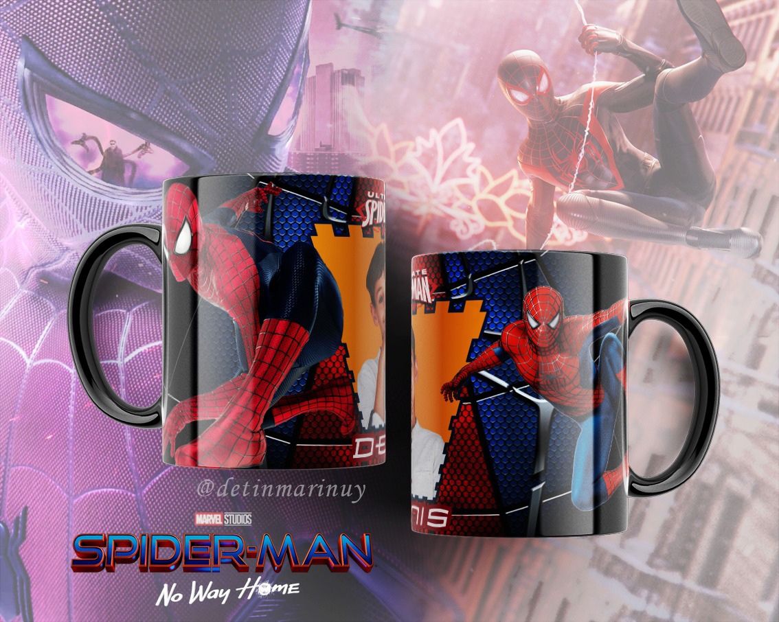 Tazas Spiderman personalizada (Cod.0002)