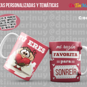 Taza para San Valentin Pareja de enamorados (Cod.0089)