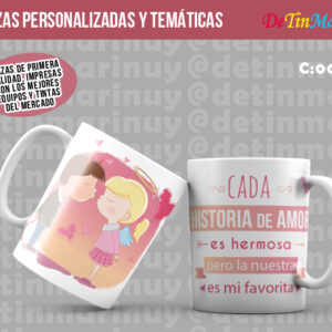 Taza para San Valentin Pareja de enamorados (Cod.0090)