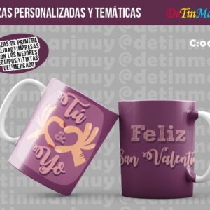 Taza para San Valentin Pareja de enamorados (Cod.0096)