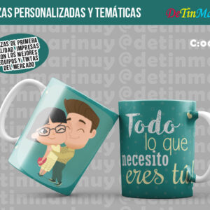 Taza para San Valentin Pareja de enamorados (Cod.0097)