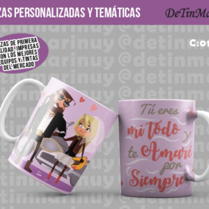 Taza para San Valentin Pareja de enamorados (Cod.0100)