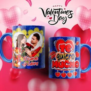 Taza personalizada Enamorados con foto (Cod.0081)