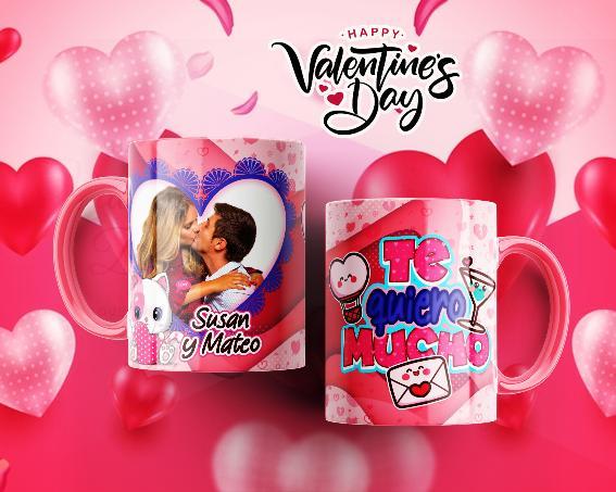 Taza personalizada Enamorados con foto (Cod.0082)
