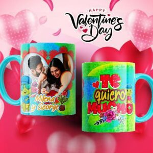 Taza personalizada Enamorados con foto (Cod.0075)