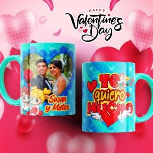 Taza personalizada Enamorados con foto (Cod.0078)