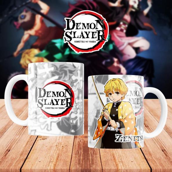 Tazas de Demon Slayer - Kimetsu no Yaiba - Zenitsu (Cod.0060)