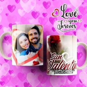 Taza personalizada San Valentin con foto (Cod.0016)