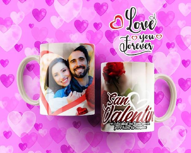 Taza personalizada San Valentin con foto (Cod.0016)
