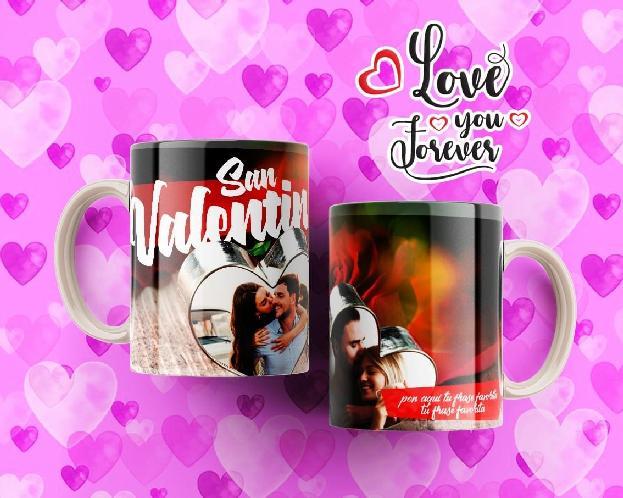 Taza personalizada San Valentin con foto (Cod.0017)