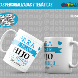 Taza "Mejor Hijo del Mundo" (Cod.0045)