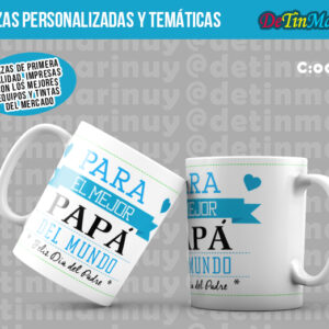 Taza "Mejor Papá del Mundo" (Cod.0044)