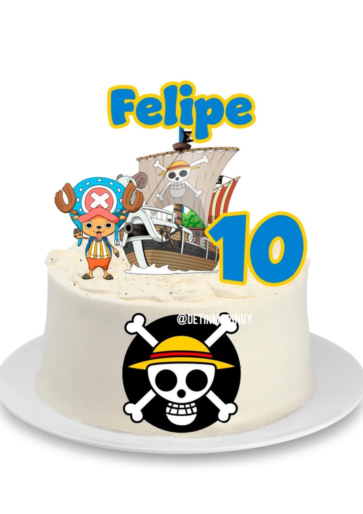 Topper De Torta Personalizado De Tony Tony Chopper One Piece De Tin Topper De Torta Personalizado De Tony Tony Chopper One Piece De Tin
