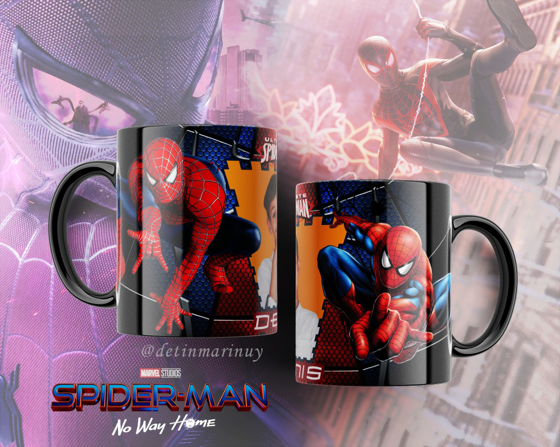 Tazas Spiderman personalizada (Cod.0003)