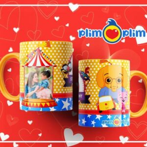 Taza personalizada de Plim Plim (Cod.0025)
