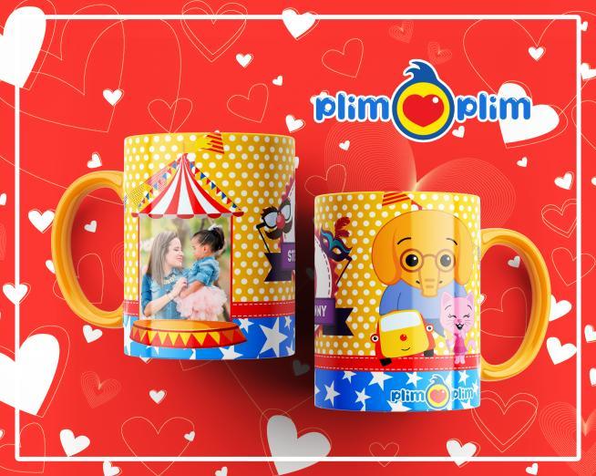 Taza personalizada de Plim Plim (Cod.0025)