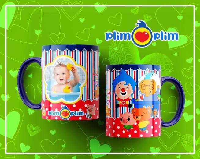 Taza personalizada de Plim Plim (Cod.0028)