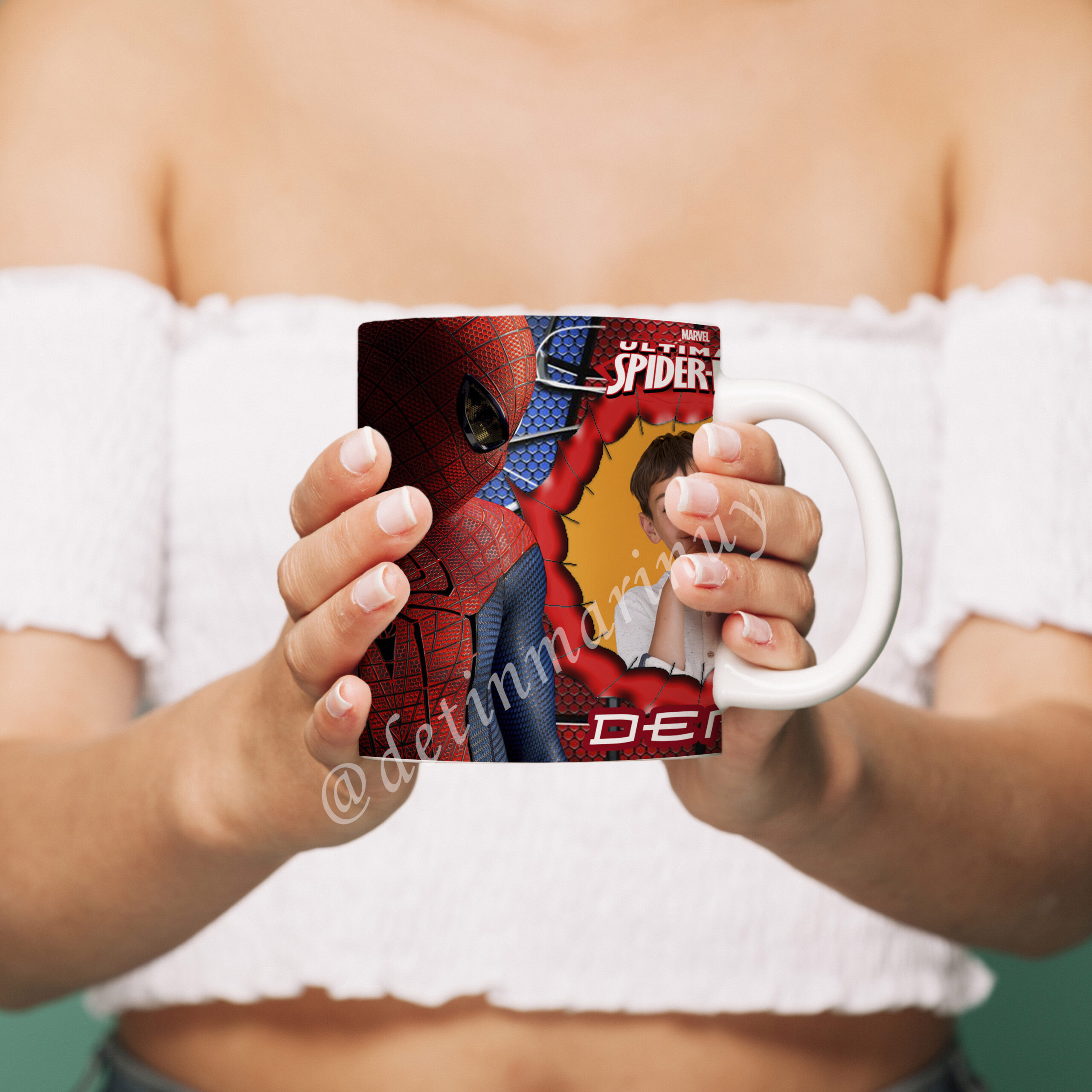 Tazas Spiderman personalizada (Cod.0004) - Imagen 4