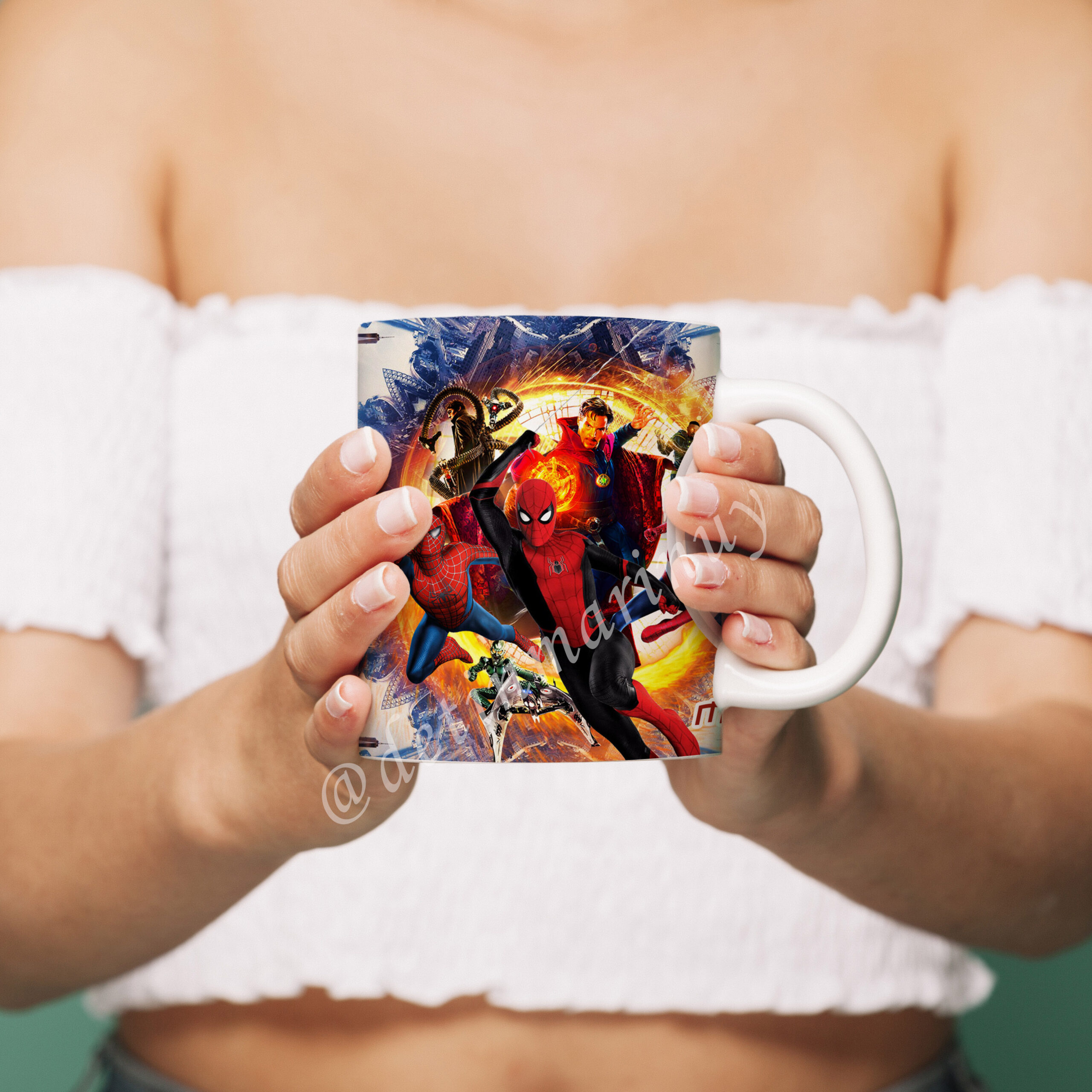 Tazas Spiderman personalizada (Cod.0012) - Imagen 4
