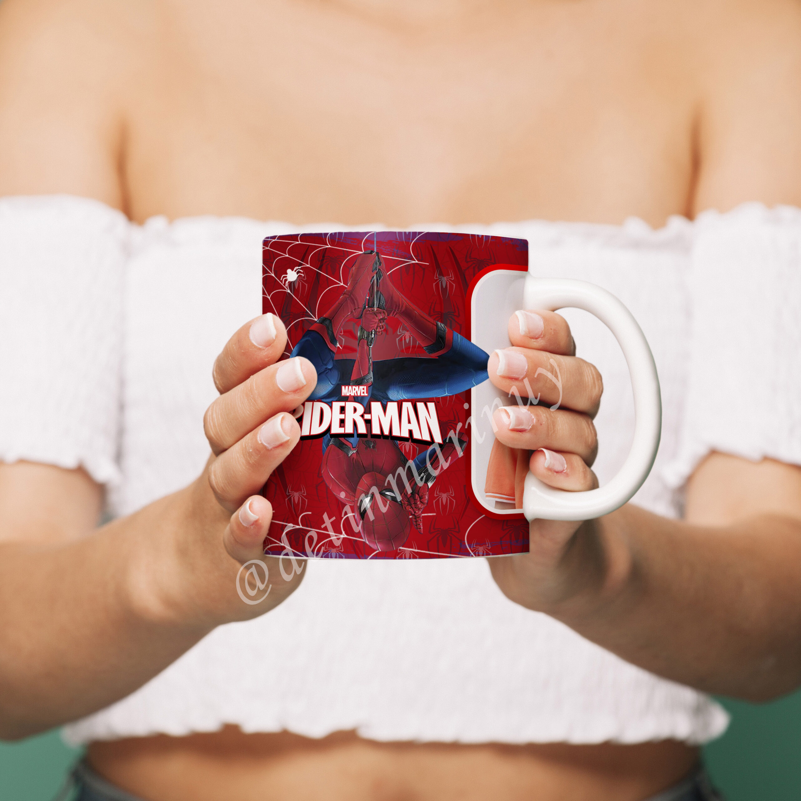 Tazas Spiderman personalizada (Cod.0005) - Imagen 4