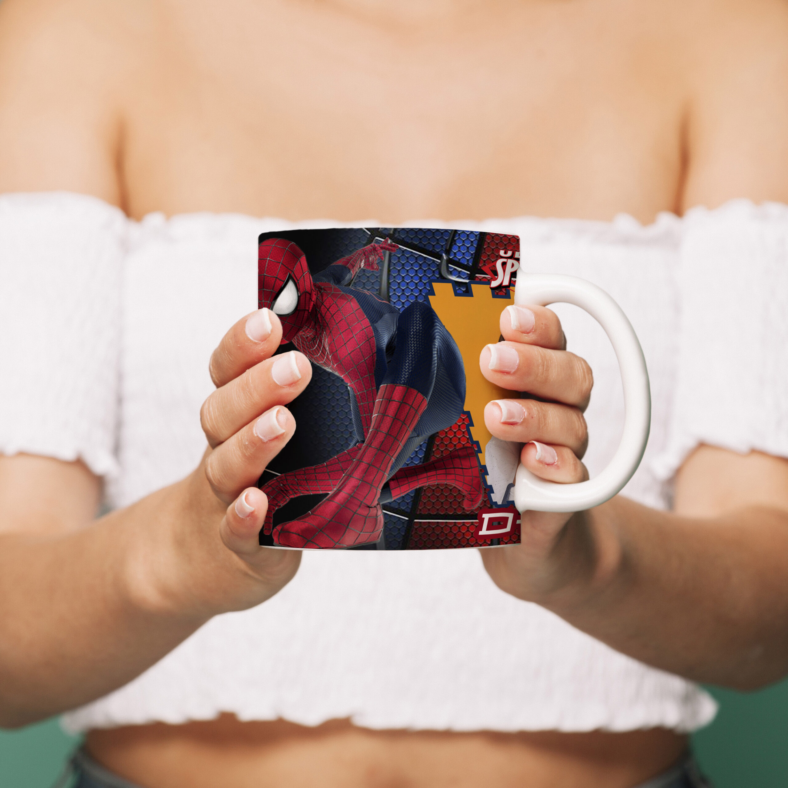 Tazas Spiderman personalizada (Cod.0002) - Imagen 4