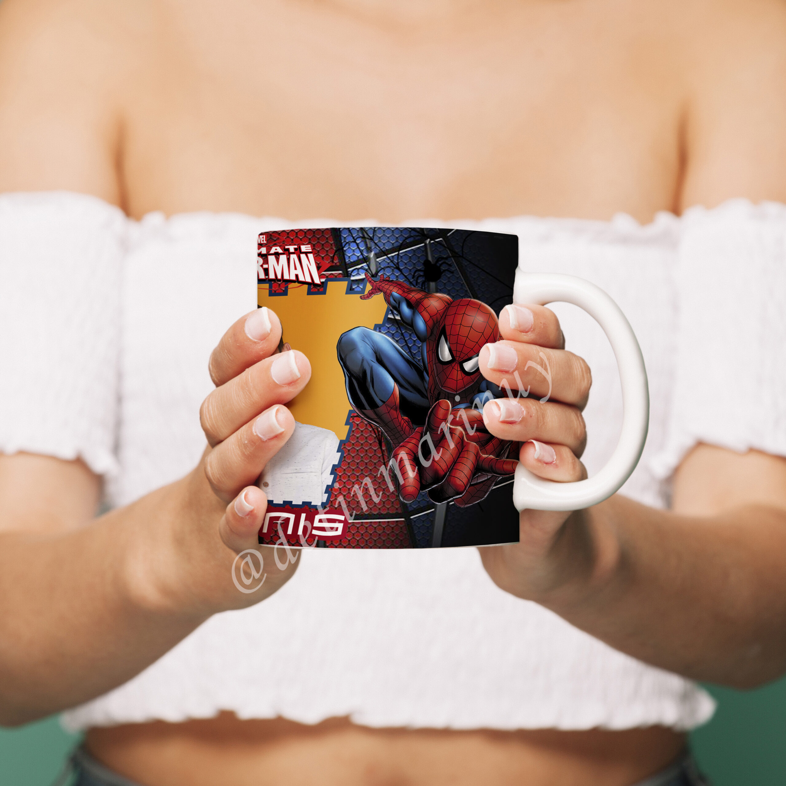 Tazas Spiderman personalizada (Cod.0003) - Imagen 2