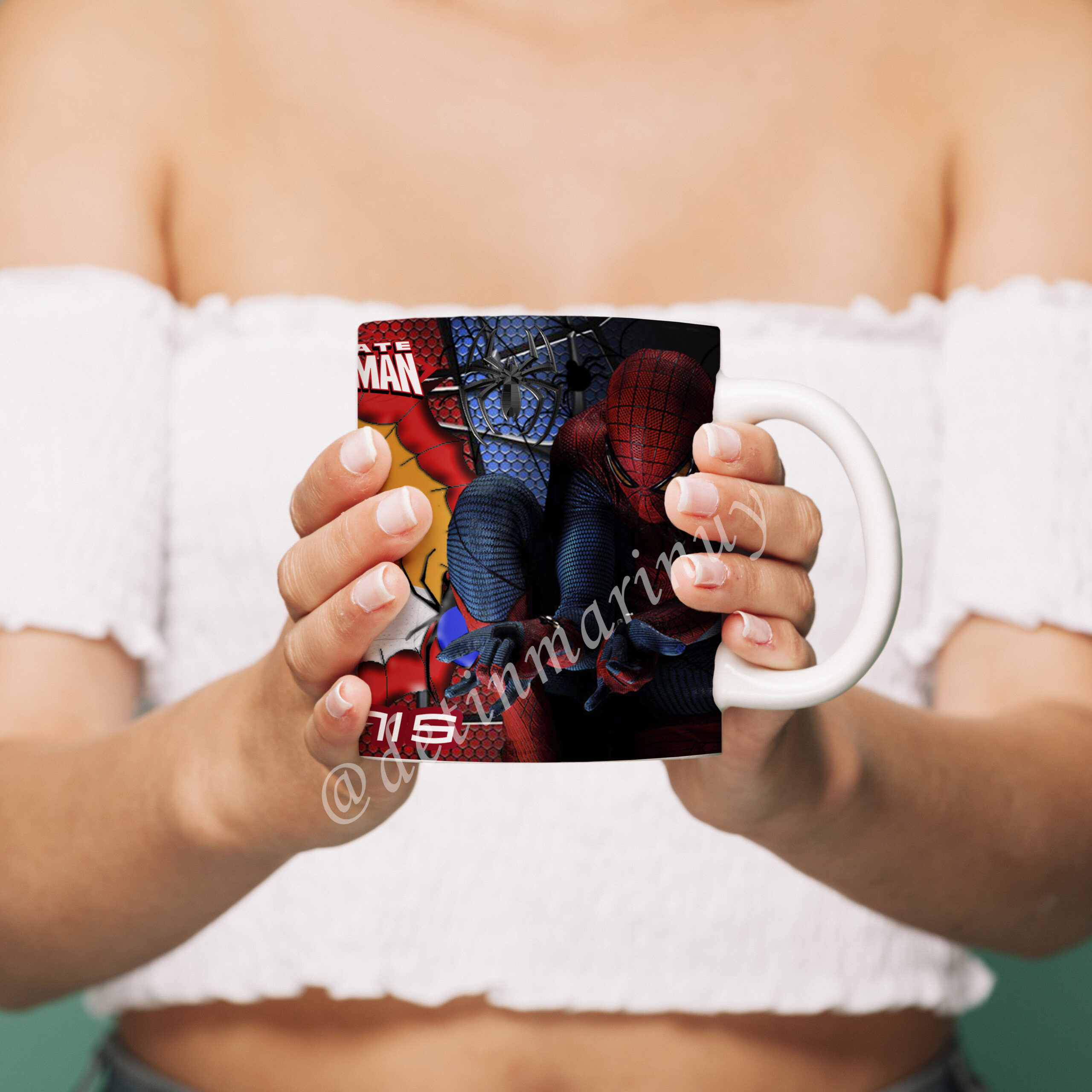 Tazas Spiderman personalizada (Cod.0006) - Imagen 3