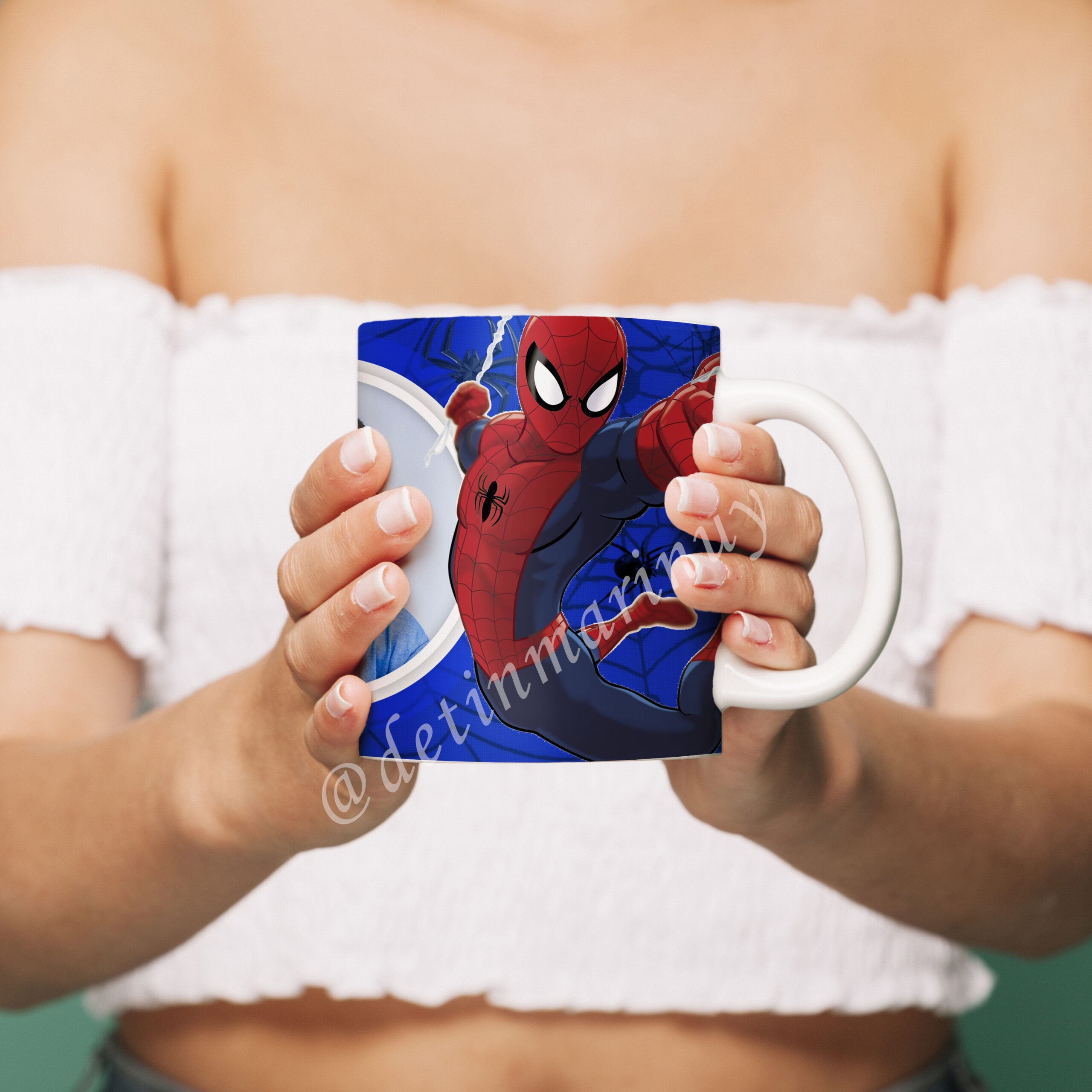 Tazas Spiderman personalizada (Cod.0007) - Imagen 3