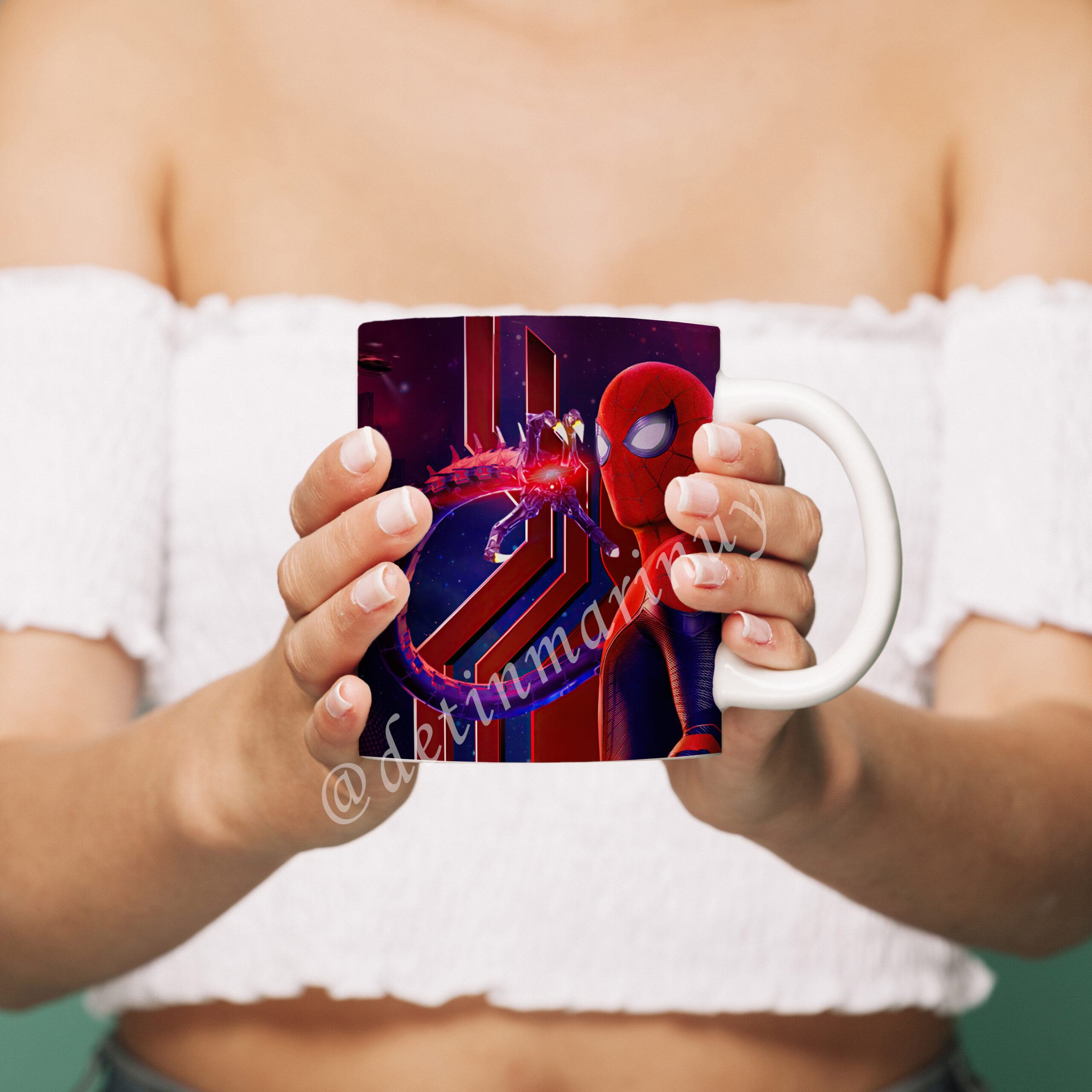 Tazas Spiderman personalizada (Cod.0009) - Imagen 3