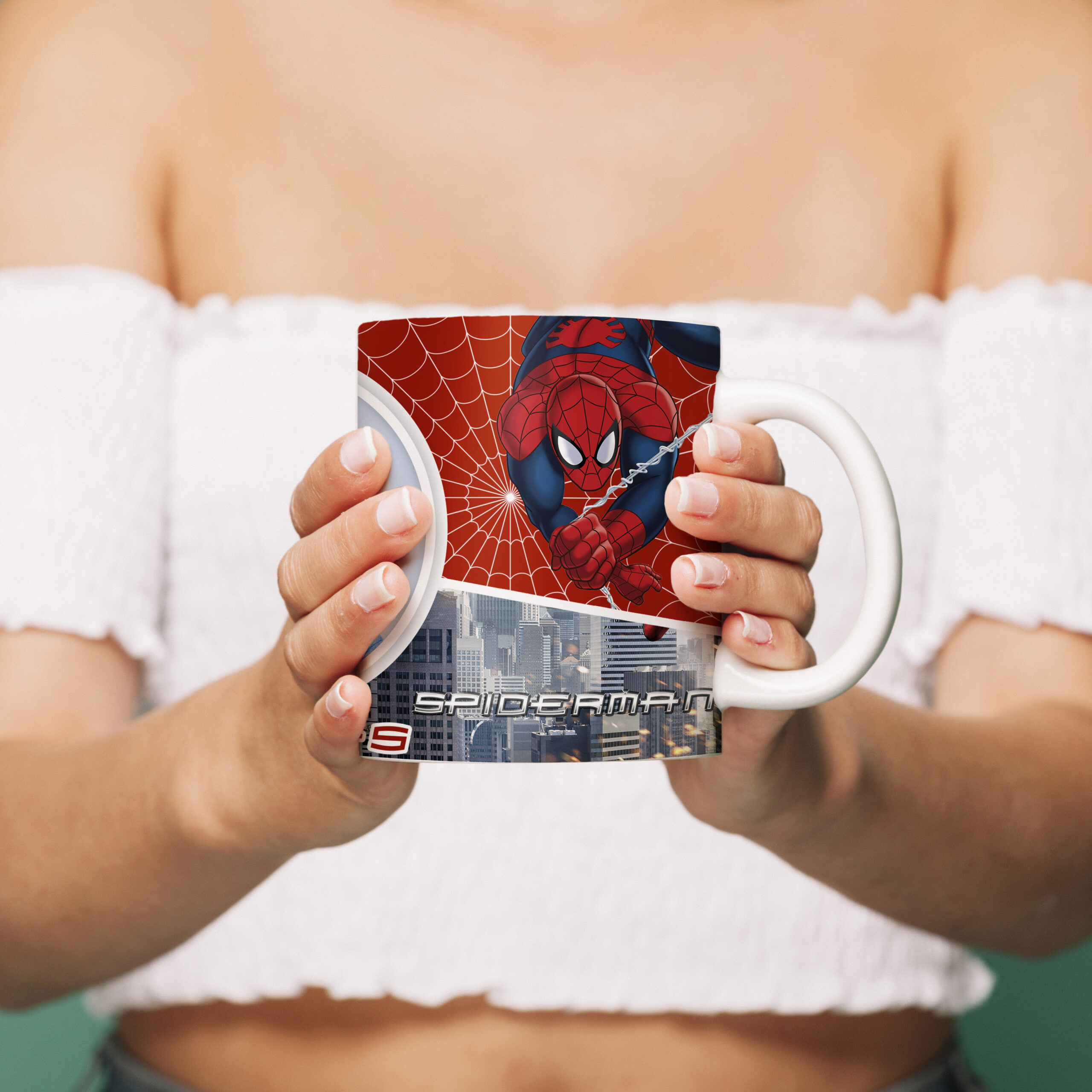 Tazas Spiderman personalizada (Cod.0001) - Imagen 3