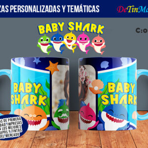 Taza personalizada de Baby Shark (Cod.0114)